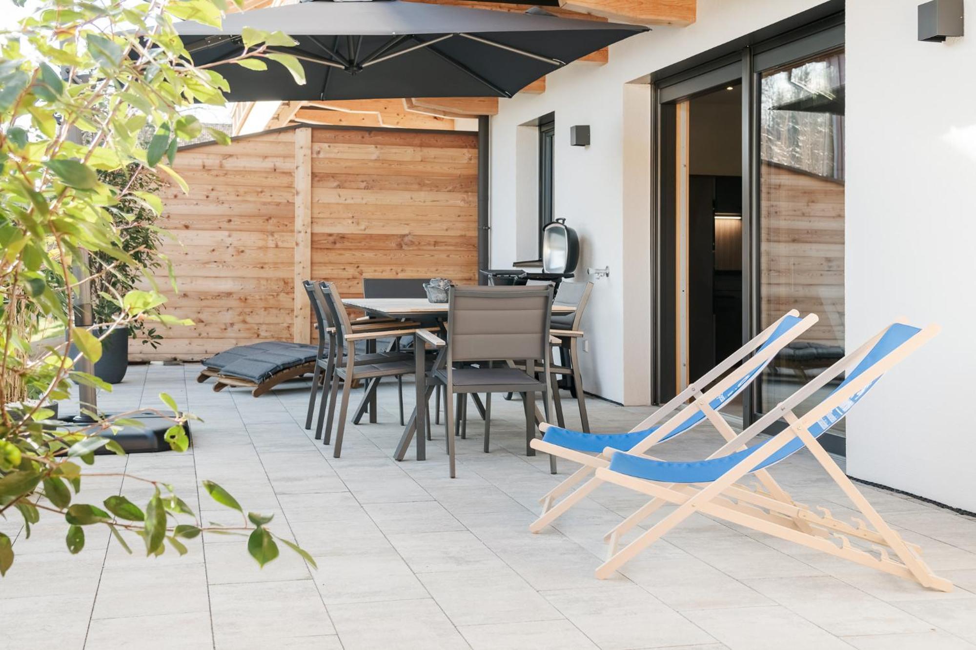 Fenjoy: Ferienapartment Mit Terrasse / Zentral / Bbq Bernau am Chiemsee Exteriör bild